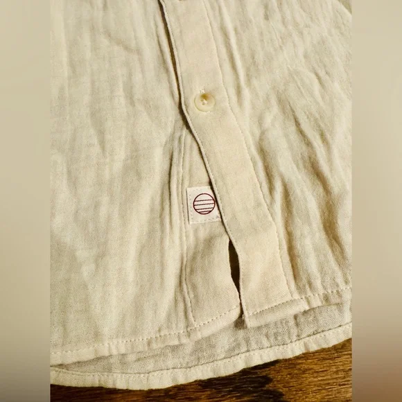 Marine Layer Women’s Top Bundle, Size Small Trio in Cream, Burgundy, and Striped - Picture 4 of 12